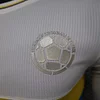 2024 Long Sleeve Player Version Colombia 100th White Football Shirt 1:1 Thai Quality