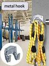 5pcs Hanger Holder Metal Hanging Hooks with Screw for Garden Kitchen Garage Tool