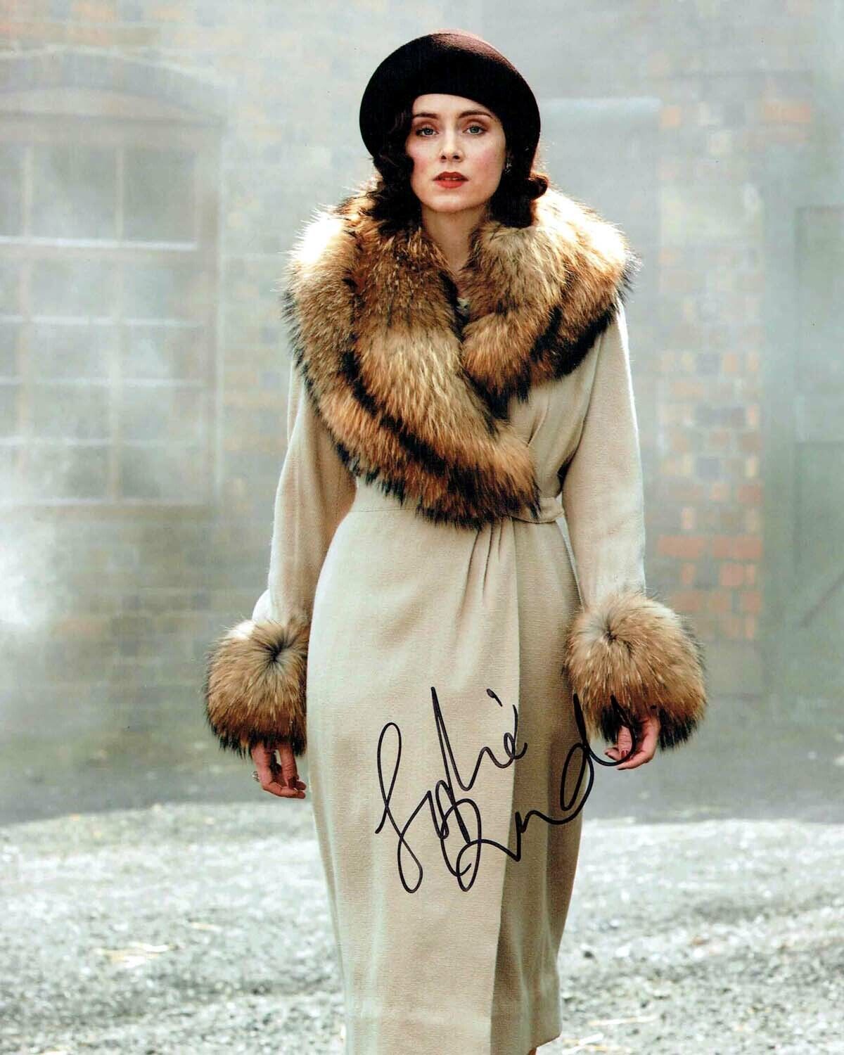 Sophie RUNDLE SIGNED 10x8 Photo Poster painting 1 AFTAL Autograph COA Peaky Blinders Ada SHELBY