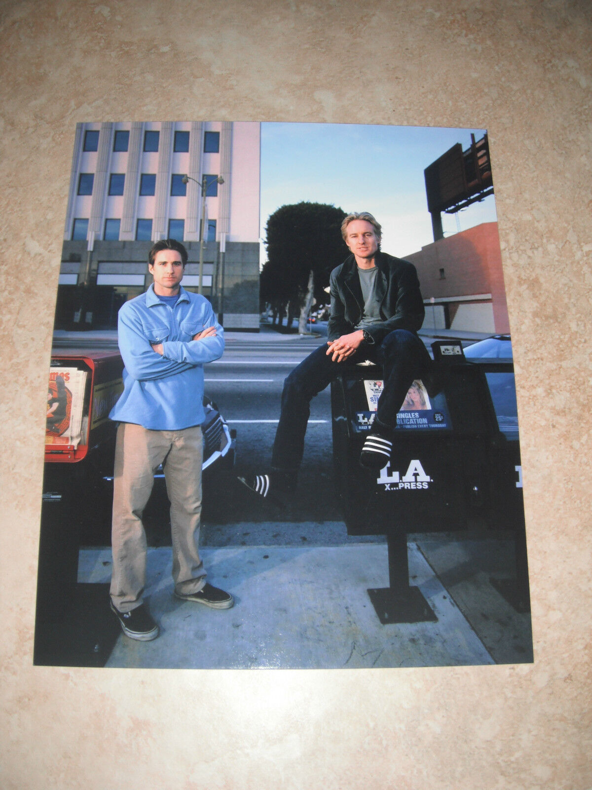 Owen & Luke Wilson Color 8x10 Promo Photo Poster painting Picture #2