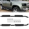 [US Local Warehouse] For 2020-2024 Land Rover Defender Running Boards Side Step Bars High Load-Bearing Car Nerf Bars Auto Repairing Accessories