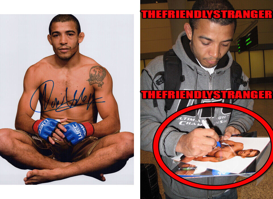 JOSE ALDO signed Autographed WEC