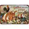 Farm Animal - Vintage Metal Signs(12*16Inch) - Farm