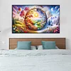 (90*55cm)Landscape - Full Round Drill Diamond Painting
