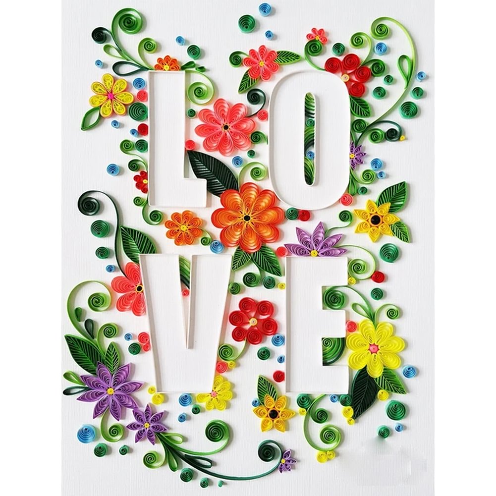 Love Letter - Full Round - Diamond Painting(30*40cm)