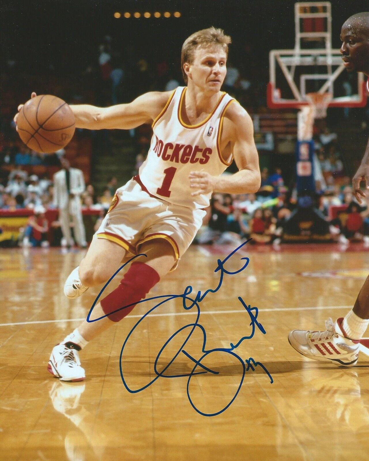 **GFA Houston Rockets *SCOTT BROOKS* Signed 8x10 Photo Poster painting AD1 COA**