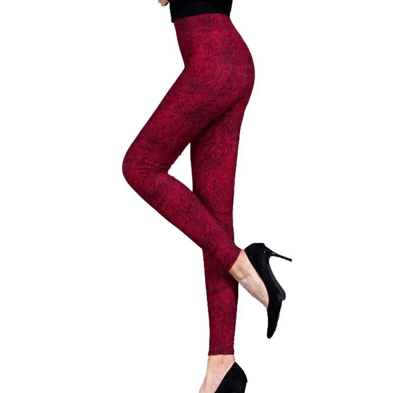 CUHAKCI Pencil Pants Women Jeggings Lady Casual Workout Sexy Leggings Fitness High Waist Trousers
