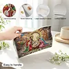 (25cm)Christmas Nativity Scene DIY Diamond Painting PU Tissue Holder Box