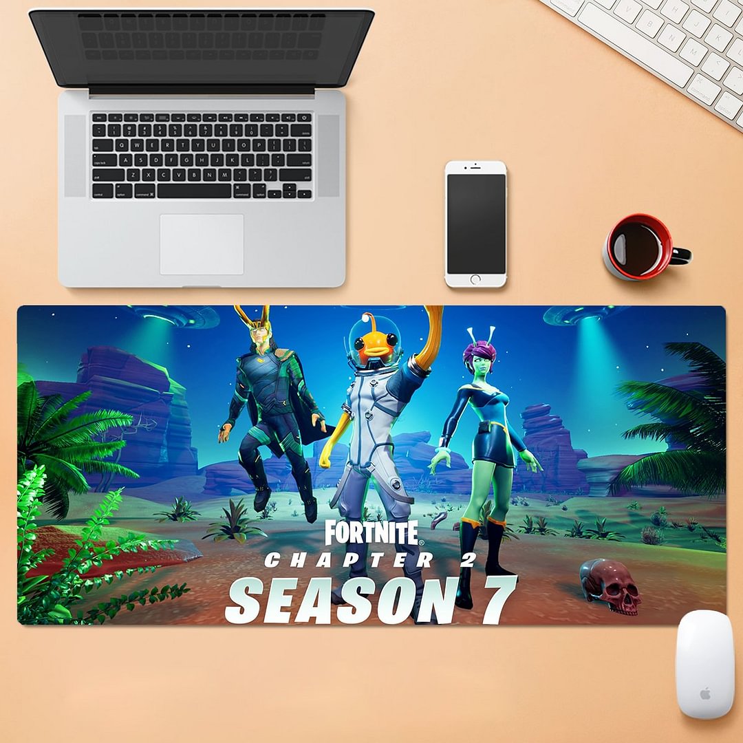 Fortnite Chapter 2 Season 7 Mouse Pad Extended Large Mouse Pad for Game Office Home Use