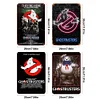 4PCS Ghstbusters Who Ya Gonna Call Supernatural Comedy - Metal Tin Signs Set(8*12Inch/12*16Inch)