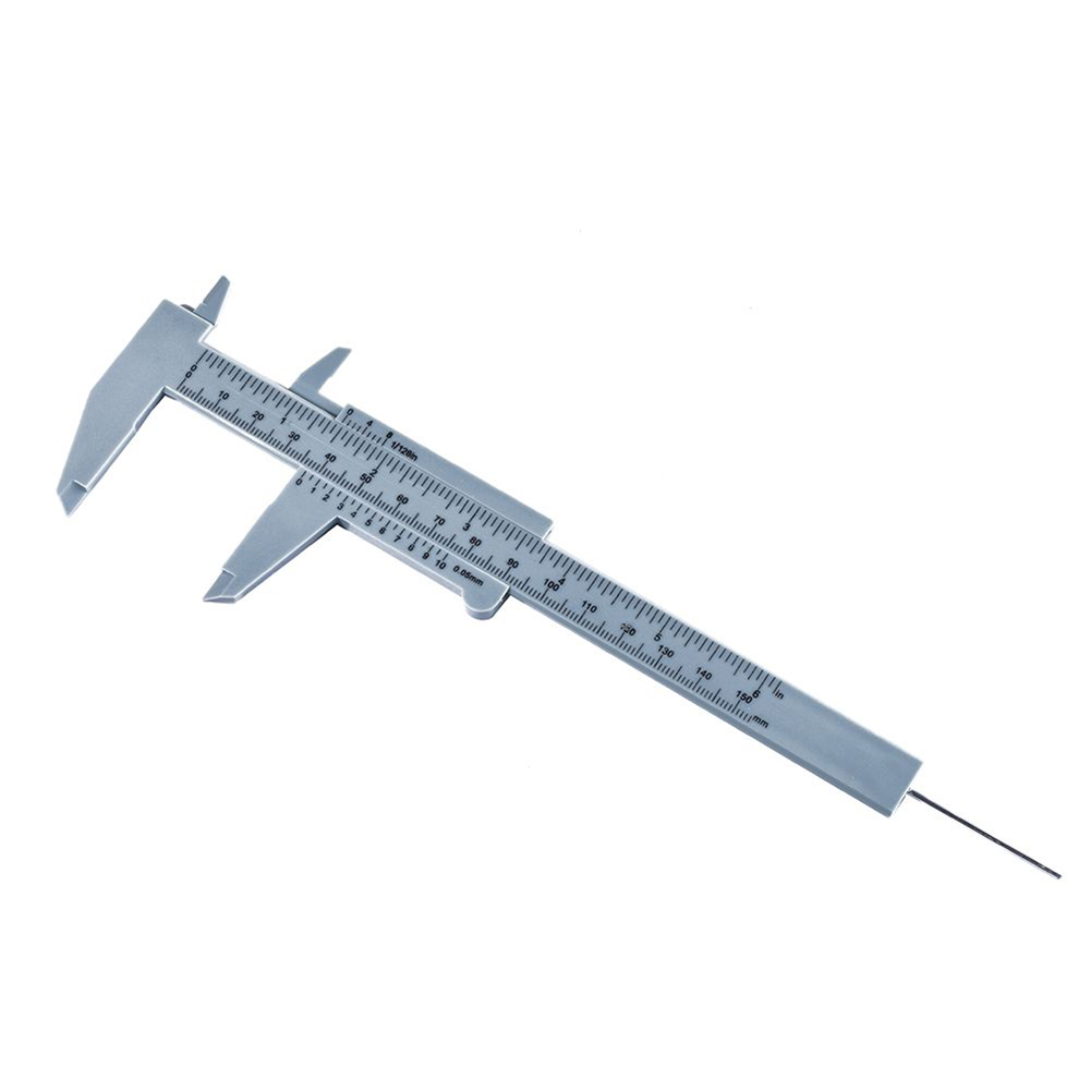

150mm Plastic Eyebrow Measuring Caliper Ruler Permanent Makeup Tattoo Tool, 501 Original