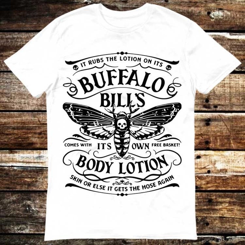 Buffalo Bill’s Body Lotion It Rubs The Lotion On Its Comes With It’s Own Free Basket T Shirt