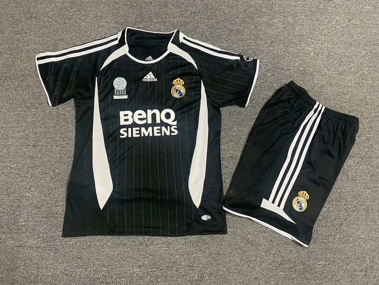 2006/07 Real Madrid Away Retro - Kids Shirt