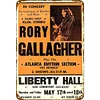 Rory Gallagher - Vintage Metal Signs - 20*30cm/30*40cm - Music