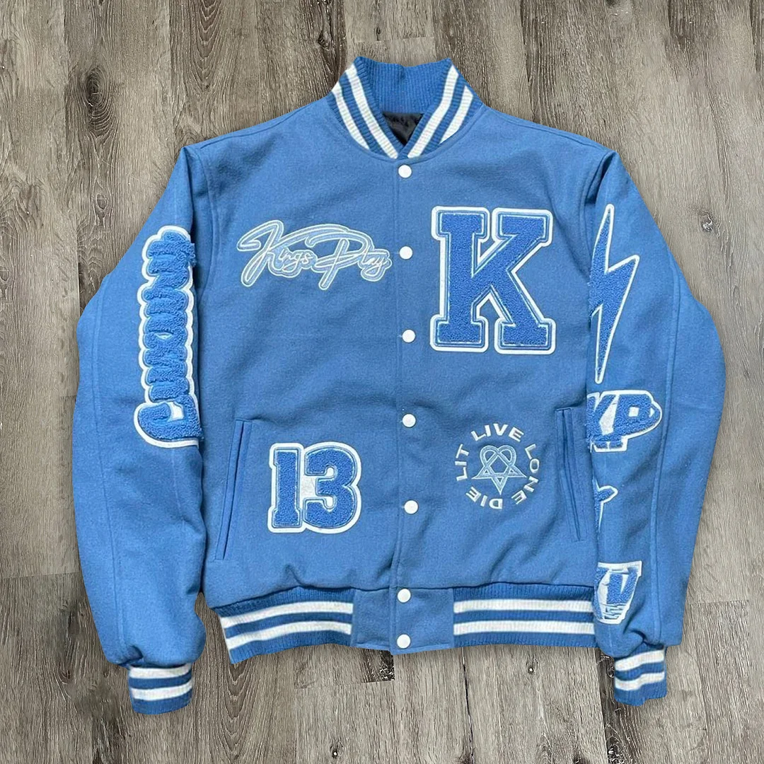 Trendy hip-hop comfortable baseball jacket