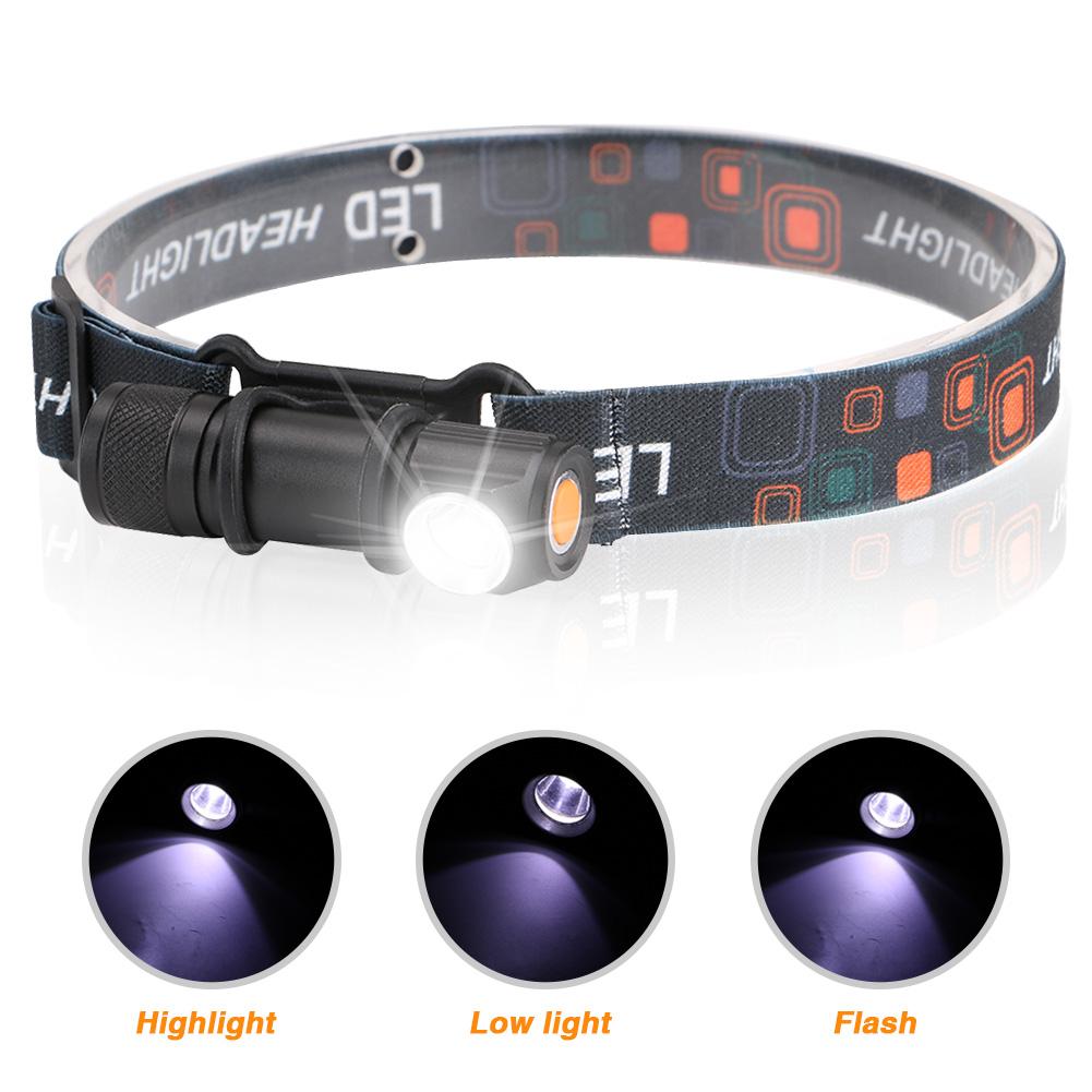 

LED Head USB Charging Interface Head Torchs Fishing Flash, 501 Original