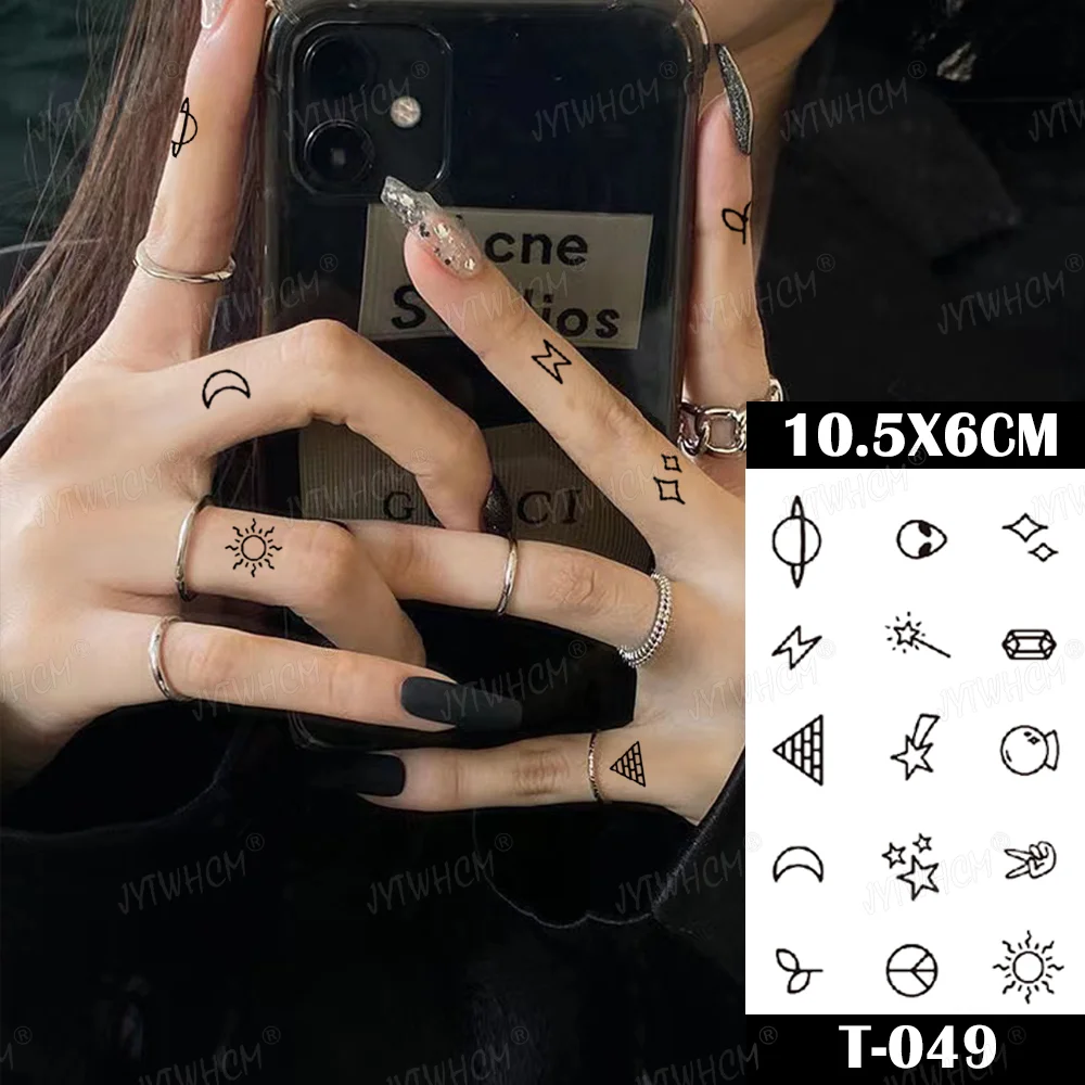 Sdrawing Butterfly Tattoo Women Sexy Waterproof Temporary Tattoo Heart Flame False Tattoo Arm Shoulder Neck Tattoo Women And Men