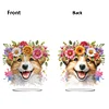 Acrylic Flower Puppy - 5D DIY Craft Ornament