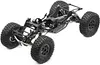 AMK 320mm Wheelbase 1/10 RC Chassis Frame Carbon Fiber LCG Crawlers Body with 1.9 Beadlock Wheels and Tires for Axial SCX10 Upgrades DIY Builder Kit (B)