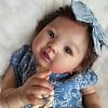 20" Opened Eyes Handmade Reborn Baby Doll Realistic Reborn Baby Girl Lelinda with Heartbeat💖 & Sound🔊 - RBBI-Myrebornbabydoll&reg; Myrebornbabydoll&reg;