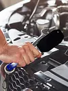 Car Ratchet Brake Piston Caliper Spreader Tool Steel Press Brake Caliper Wrench