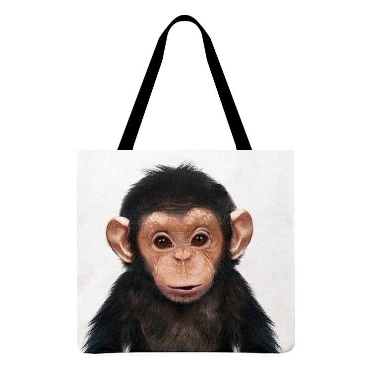 Cute Animal - Linen Tote Bag