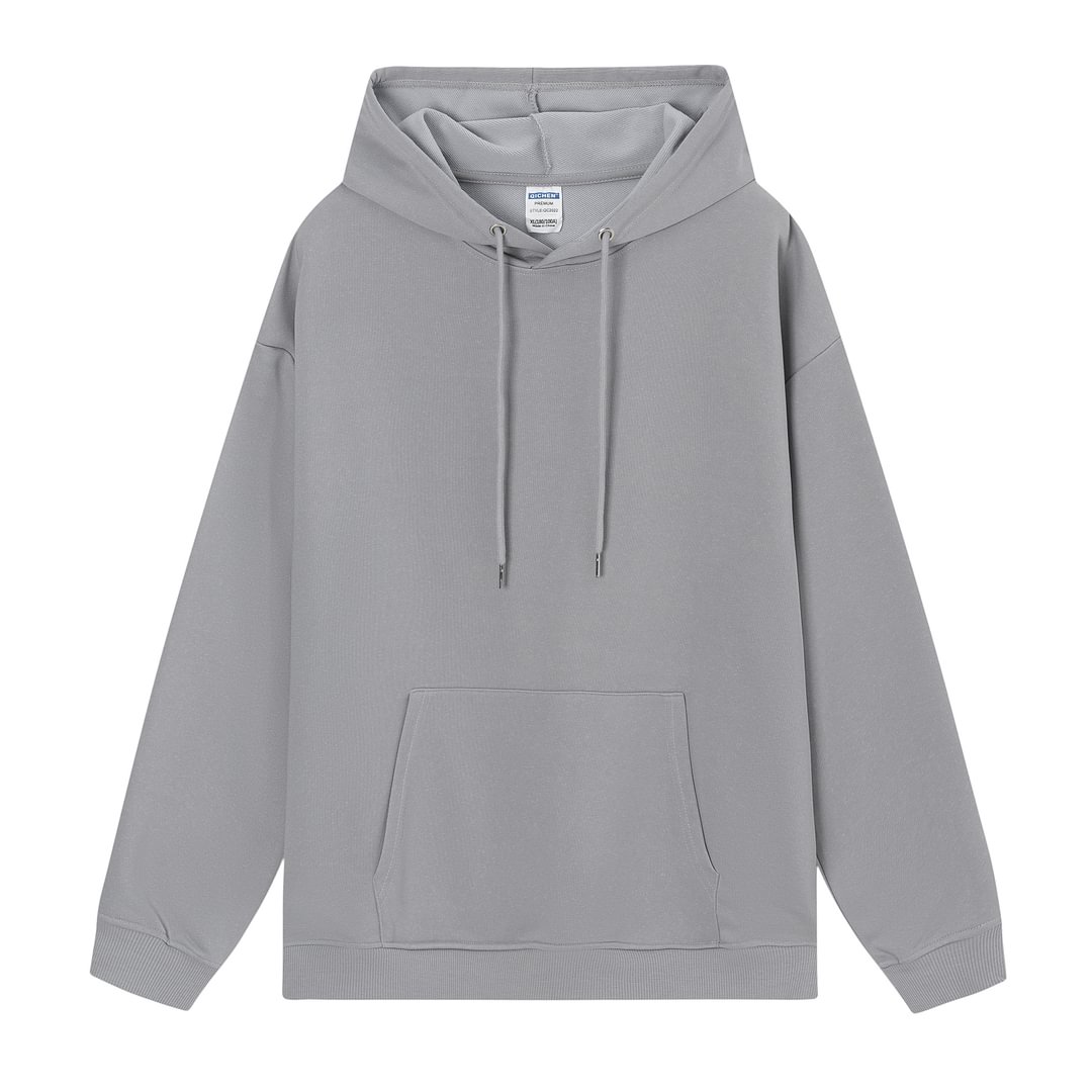 Men's Basic Gray Hoodie