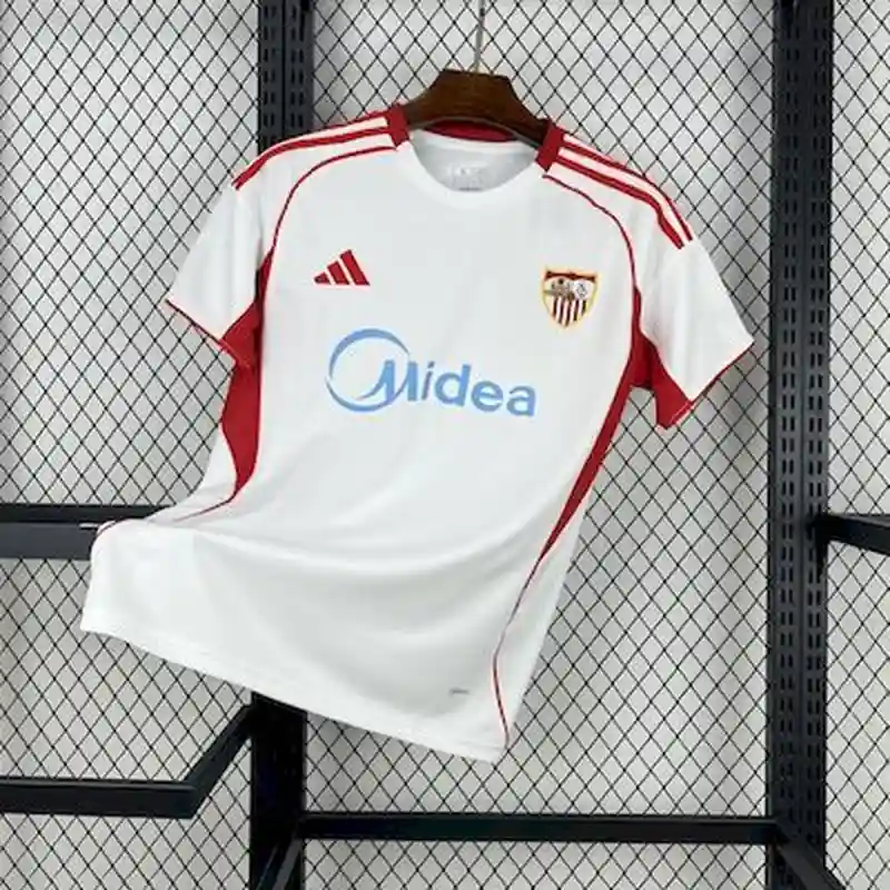 25/26 Sevilla FC Soccer Jersey Home