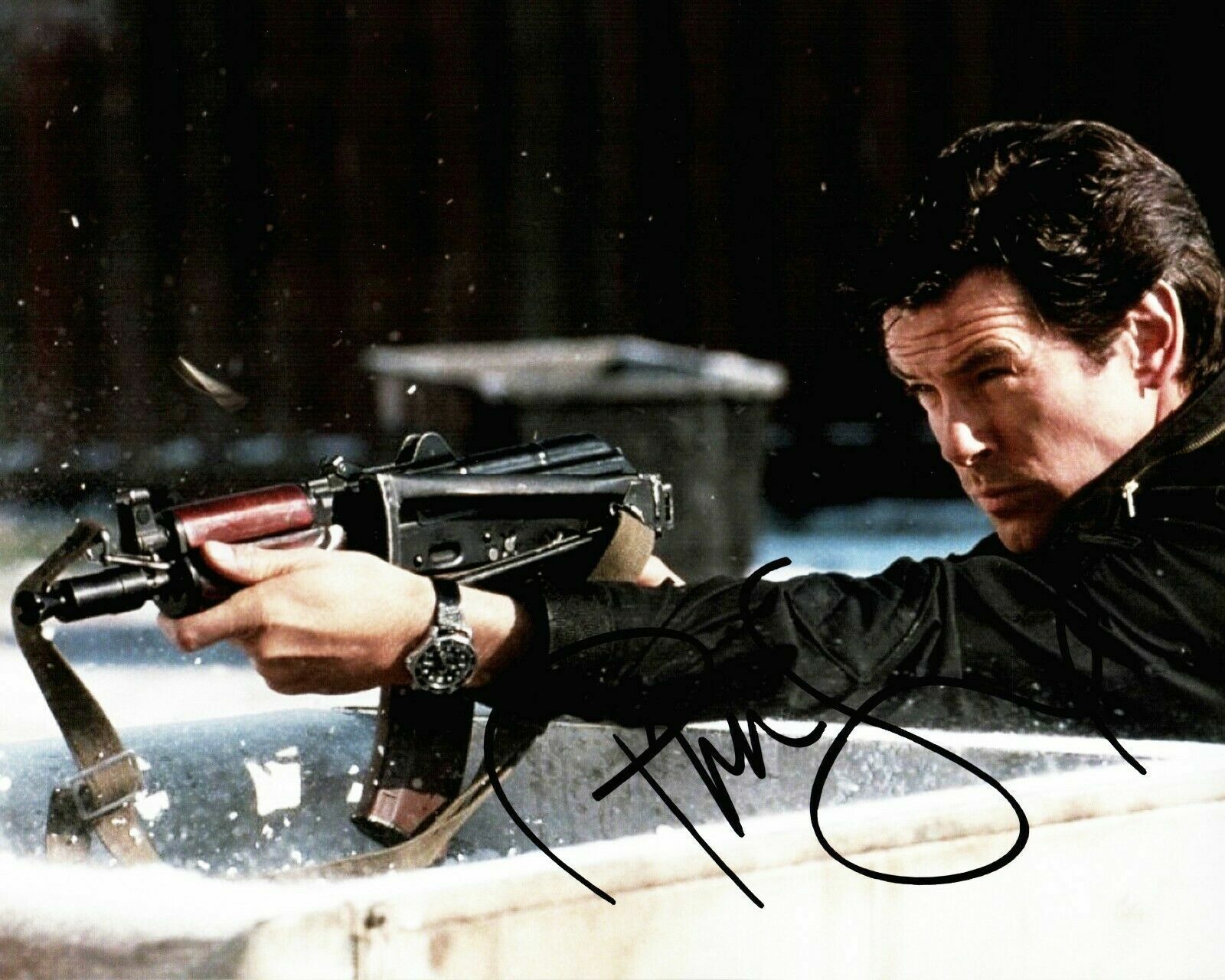 Pierce Brosnan Autographed Signed 8x10 Photo Poster painting ( James Bond Golden Eye ) REPRINT