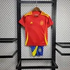 2024/2025 Spain Home Football Shirt Kids Size 1:1 Thai Quality