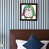 Penguin-14CT Stamped Cross Stitch Kit(14*15cm)