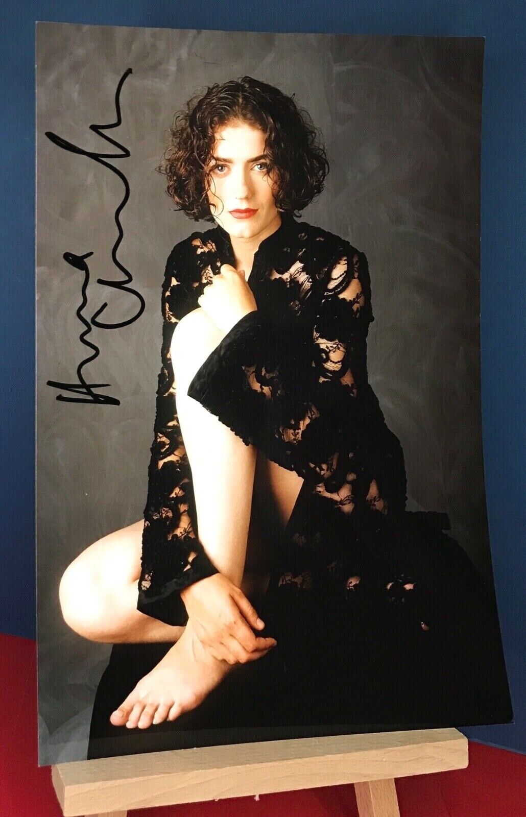 ANNA CHANCELLOR Pennyworth / 4 Weddings Genuine Signed 11.5x8 Photo Poster painting UACC COA