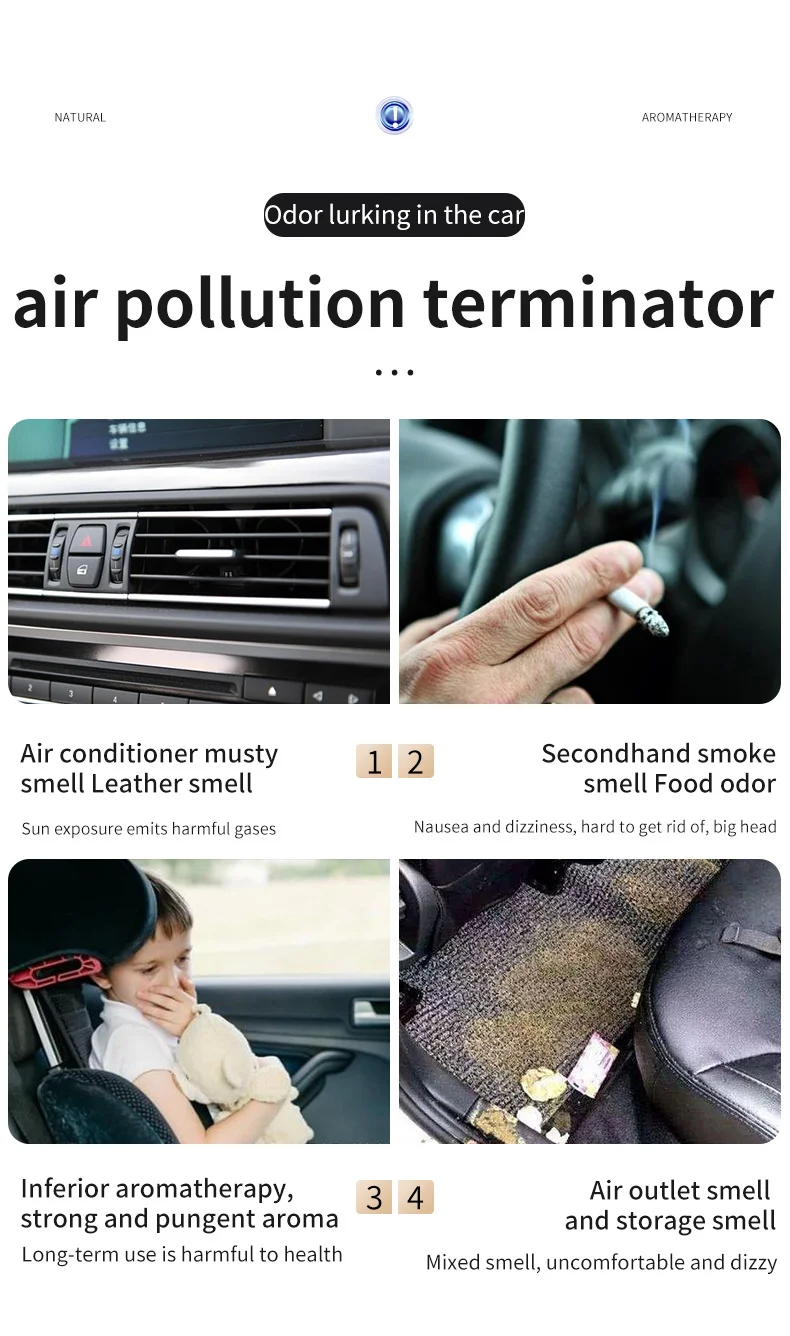 Car perfume pendant high-end fox diamond car interior decoration fragrance essential oil pendant