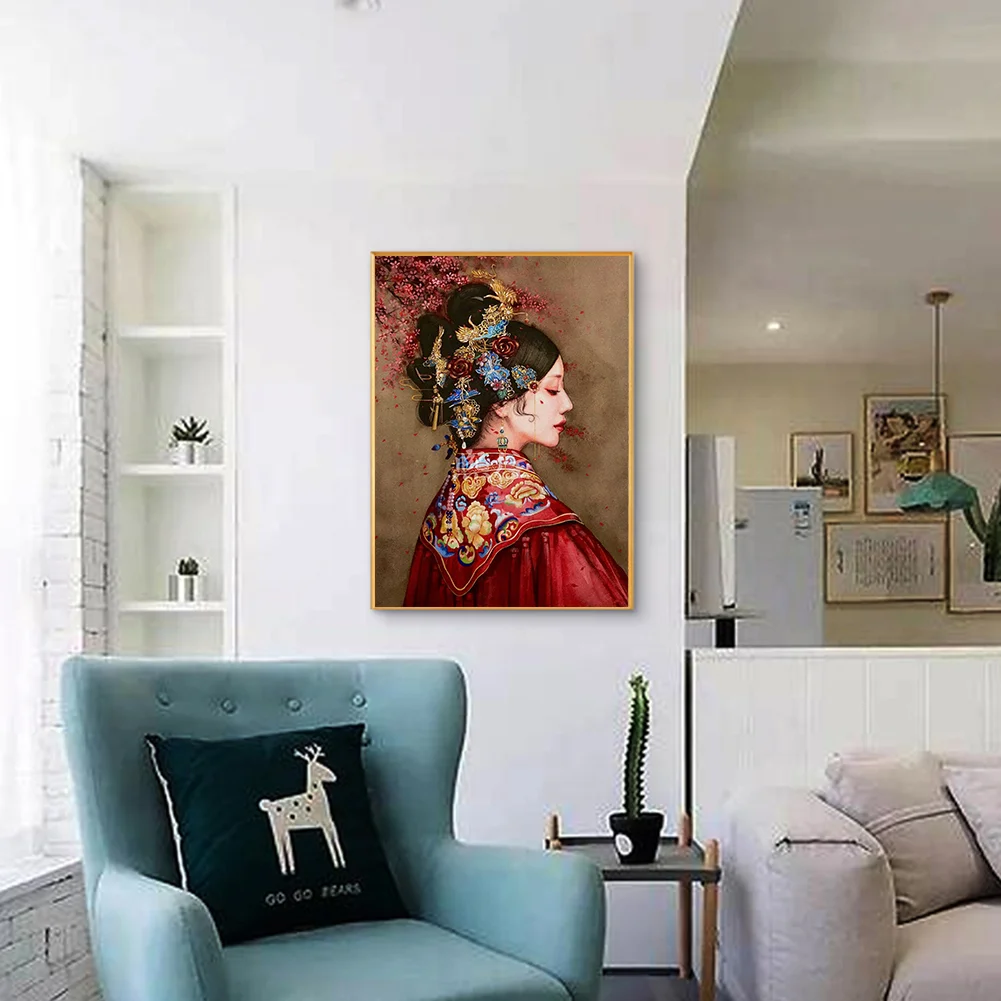 Diamond Painting - Full Round Drill - Beauty(30*40cm)