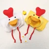 Pet Dog Winter Warm Clothes Cute Duck Shape Plush Coat