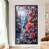Waterfall Flowers-11CT Stamped Cross Stitch 40*70cm/15.75*27.56in (Big Size) tapestrymarket