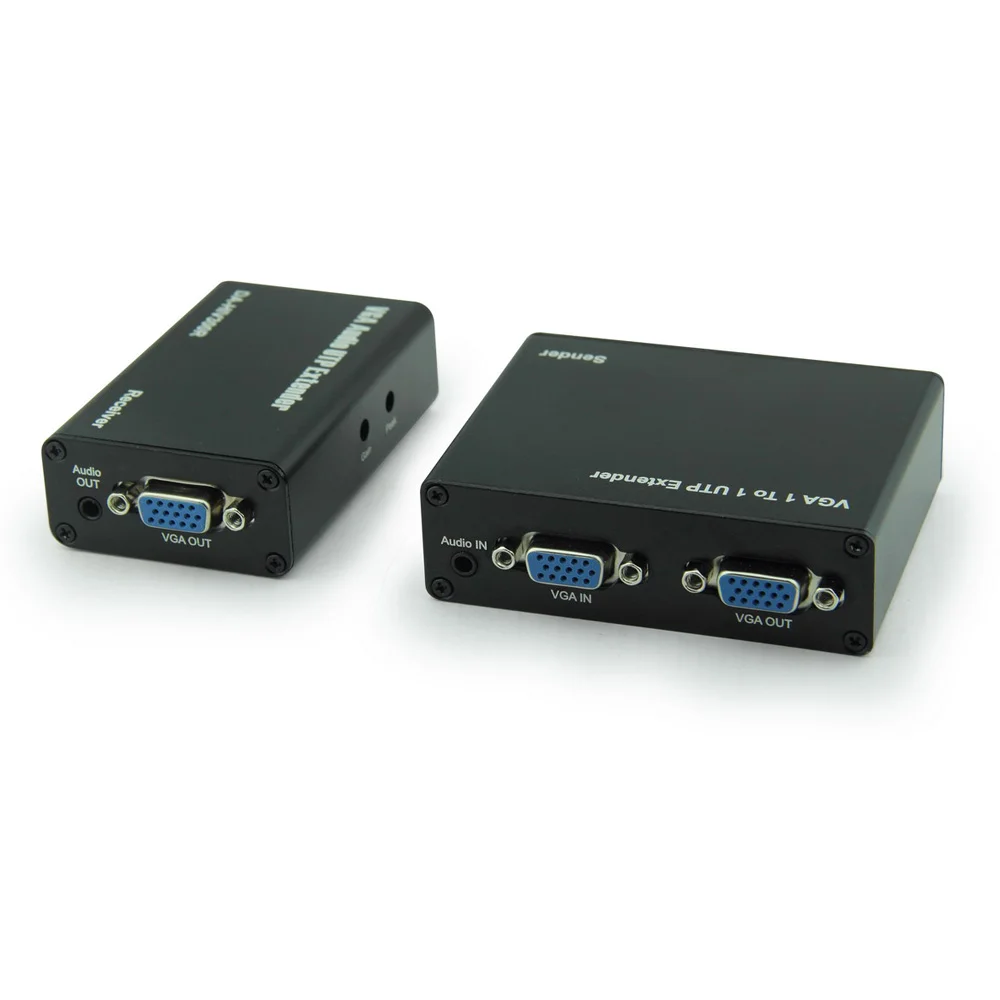 VGA 1 To 1 UTP Extender 1*1 Black Iron Clad