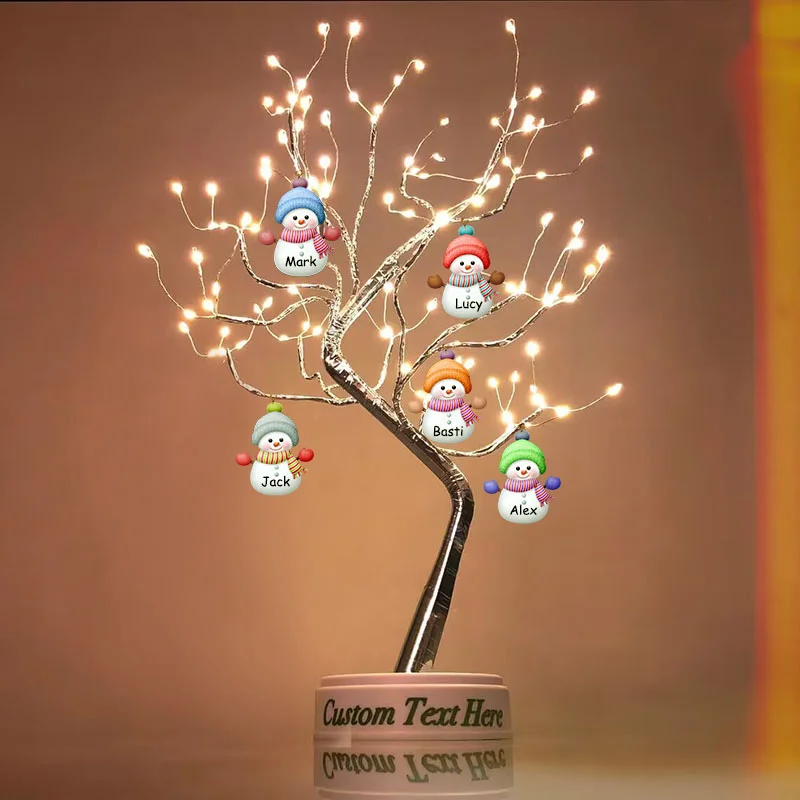 Personalized Snowman Christmas Gift