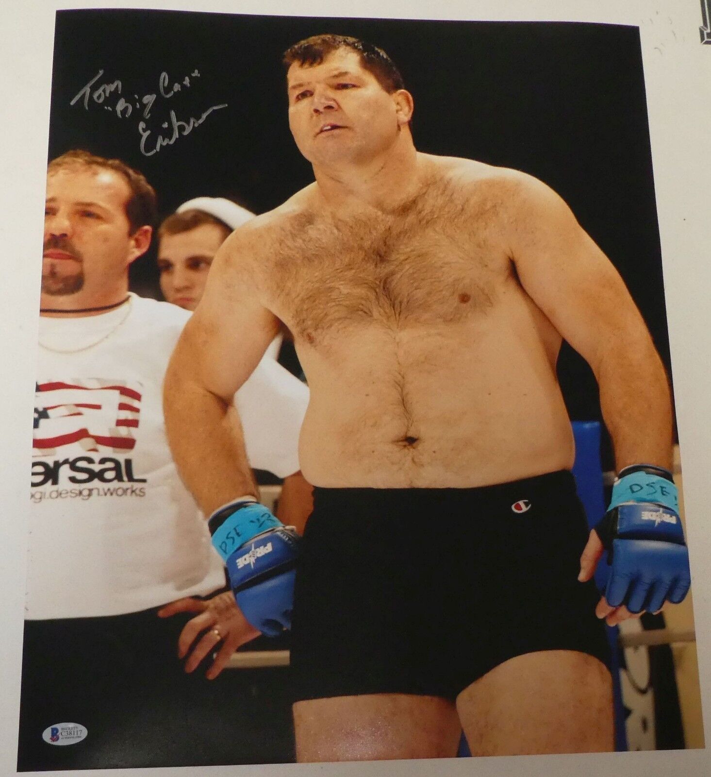 Tom Erikson Signed 16x20 Photo Poster painting BAS Beckett COA Pride FC Picture Autograph 19 29