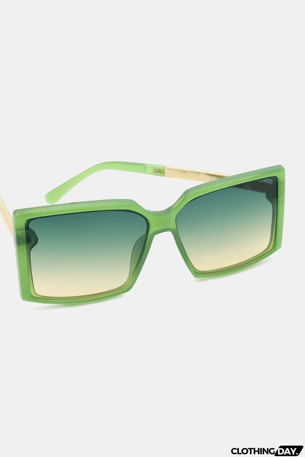 Polycarbonate Frame Square Sunglasses