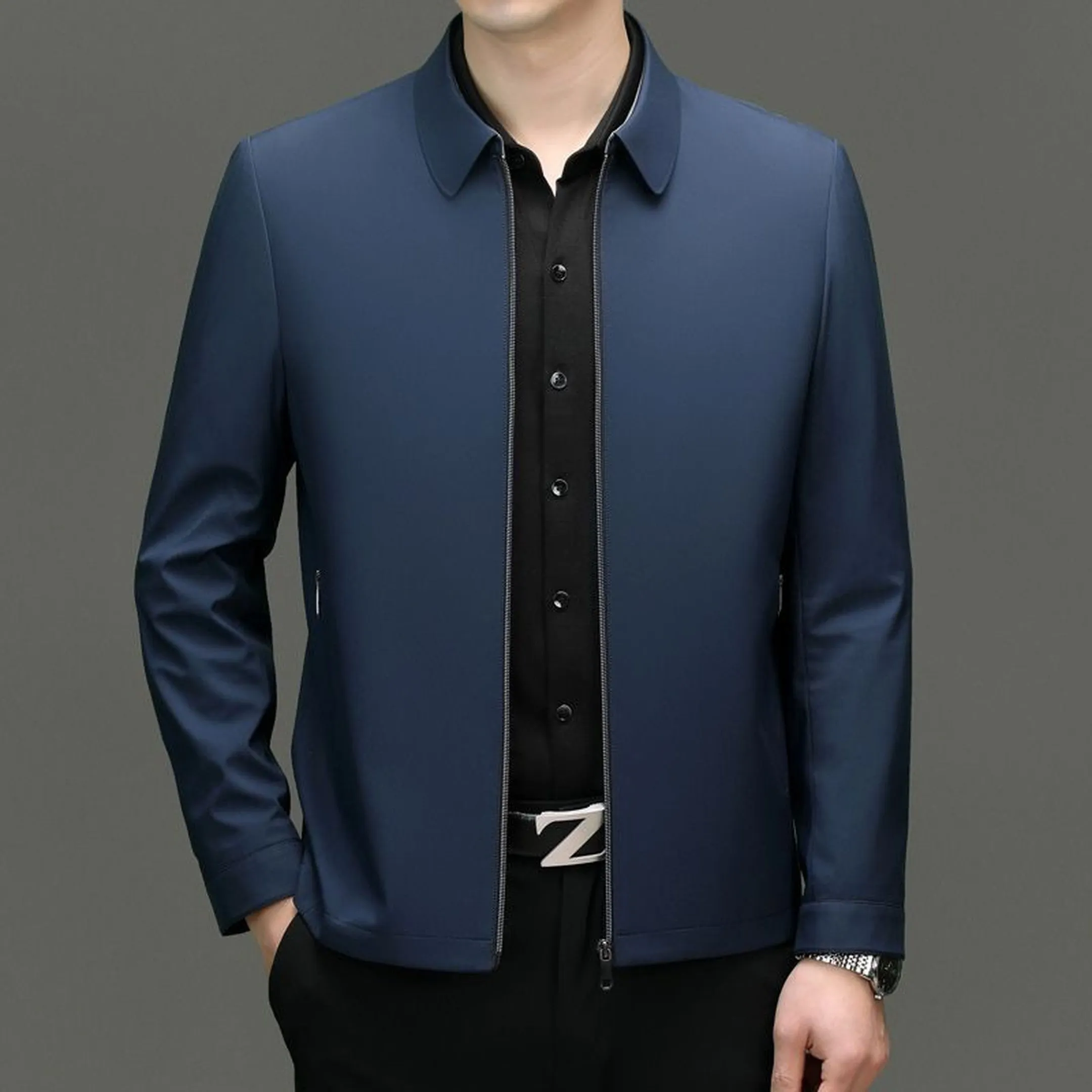 Men's Lightweight Tailored Zip Jacket &ndash; Smart Everyday Layer