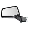TRQ Left Mirror Power Manual Folding with Utility Spotlight Drivers Side Compatible with 2019-2023 Chevrolet Silverado 1500 2022 Silverado 1500 LTD GM1320680
