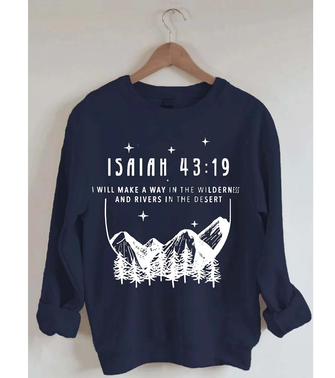 Christian shirt Bible verse Sweatshirt