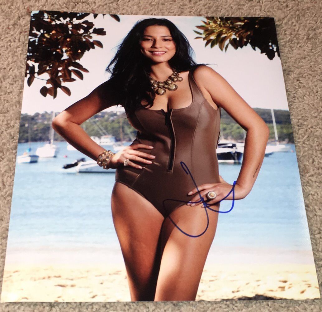 JESSICA GOMES SIGNED AUTOGRAPH SPORTS ILLUSTRATED 11x14 Photo Poster painting G w/PROOF