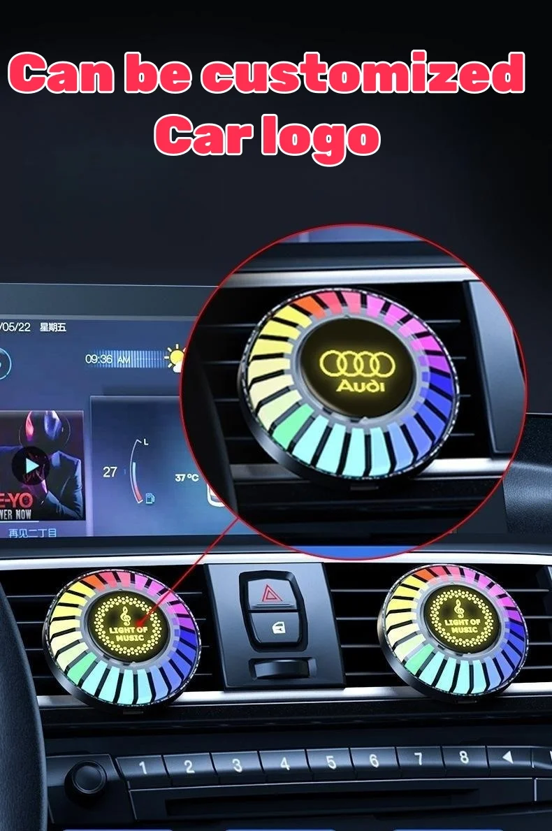 🔥Hot sale🔥Car LED music rhythm light (with aroma diffuser)
