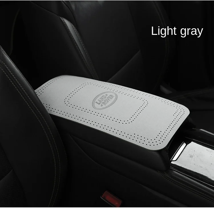 Car high-grade leather armrest mat