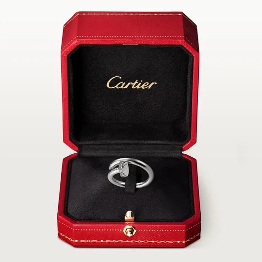 Just a Clou ring, white gold, diamonds
