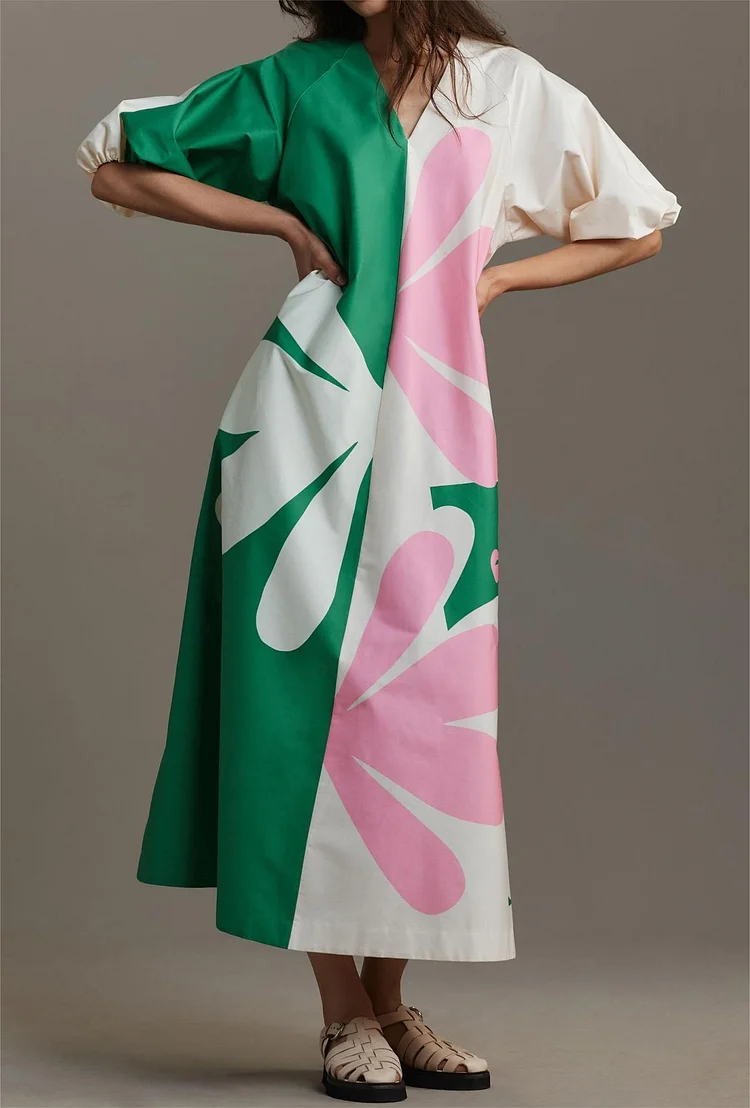 Marimekko Karkelo Kolmikko Maxi Dress