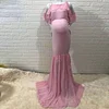 Mermaid Maternity Photo Shoot Pregnant Photography Props Dresses
