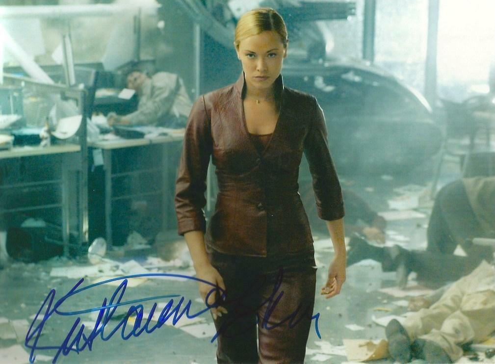 Kristanna Loken TOP ACTRESS and MODEL autograph signed Photo Poster painting